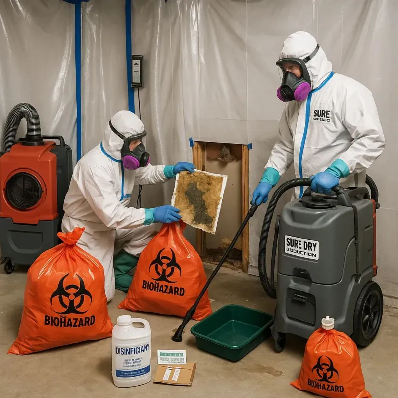 Contaminated Water Handling Protocols process in Augusta, ME