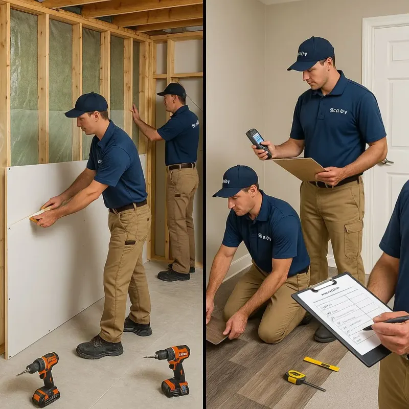 Repairs and Reconstruction process in Augusta, ME